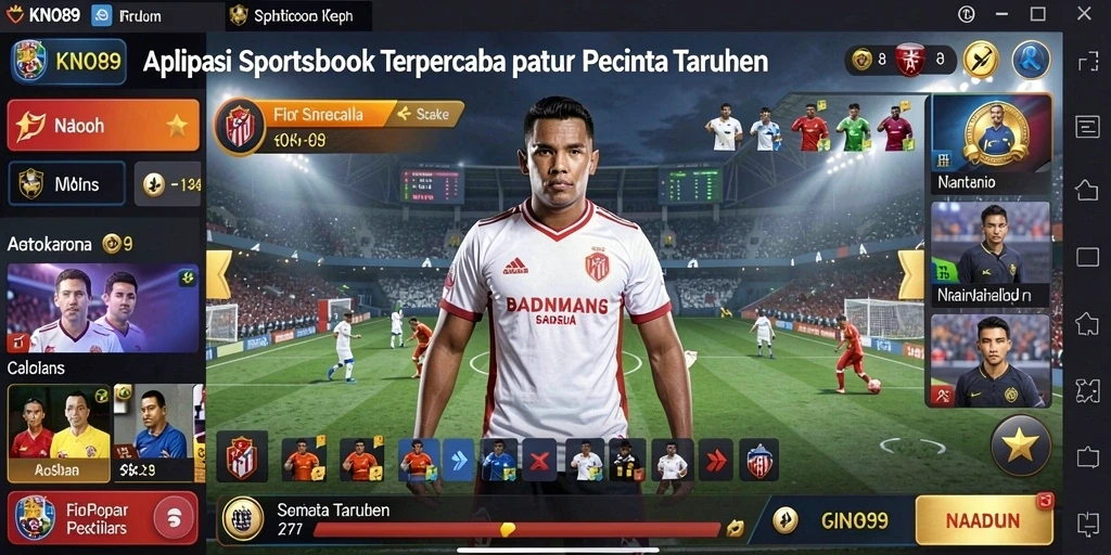 Tampilan menarik aplikasi KNO89 dengan berbagai opsi taruhan.