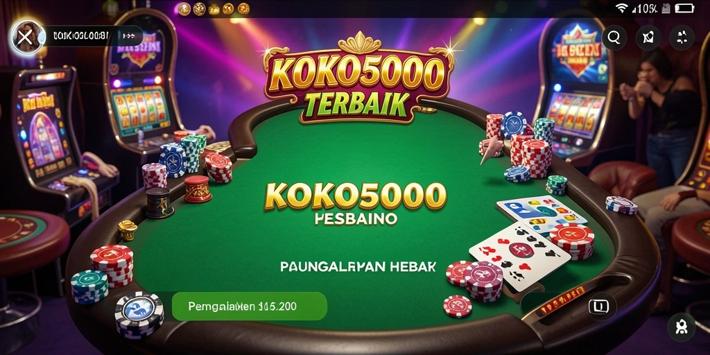Tampilan gameplay KOKO5000 yang menarik dan interaktif.