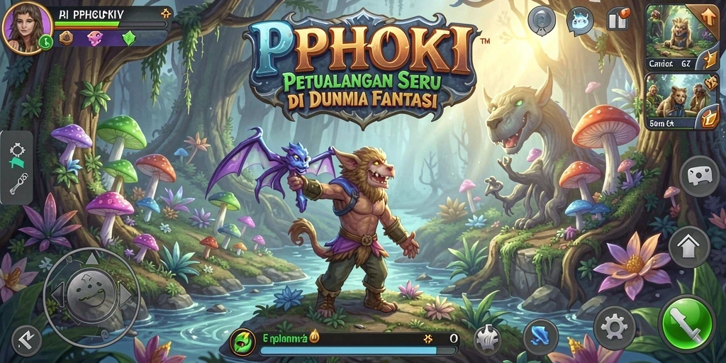Tampilan screenshot PPHOKI menampilkan gameplay petualangan yang mendebarkan.