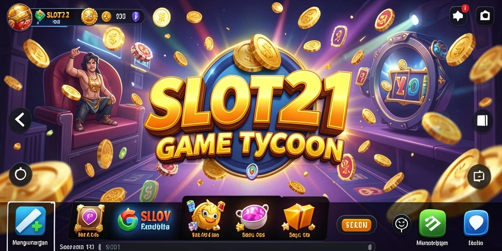 Gameplay menarik dari SLOT21 yang menunjukkan pengelolaan bisnis.