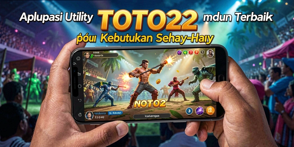 Tampilan antarmuka aplikasi TOTO22 yang sederhana dan efektif untuk mengatur tugas.